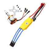 Maxbell A2212 Brushless Motor 30A ESC With T Plug & 3.5mm Banana Connectors  KV1400