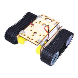 Maxbell Alloy Tank Car Chassis Track Crawler Kit DIY Robot Science Toy with TT Motor