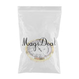 Maxbell Household Indoor Hygrometer Room Air Psychrometer Aluminum Shell Golden