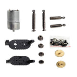 Maxbell 370-Motor Reverse Wave Box Set Metal Tooth for WPL MN 90 91 2CH RC Car Parts