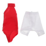 Maxbell 1/6 Female Halter Sleeveless Shirt Mini Skirt for 12'' Action Figures A