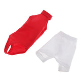 Maxbell 1/6 Female Halter Sleeveless Shirt Mini Skirt for 12'' Action Figures A