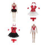 Maxbell 1/6 Scale Catwoman Sexy Clothes for 12'' Doll Outfit One-piece Skirt White