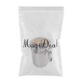 Maxbell Large Cylindrical Cigar Hydrating Tube Humidor with Hygrometer