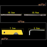 Maxbell Auto Motorcycle Car Tubeless Tyre Tire Repair Tool Accessories Kit