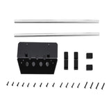 Maxbell TRX6 TRX4 G500 G63 Metal Rear Bar Chassis Protection + Rear Bar Silver