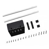 Maxbell TRX6 TRX4 G500 G63 Metal Rear Bar Chassis Protection + Rear Bar Silver