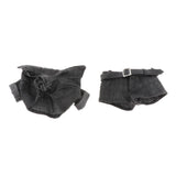 Maxbell 1/6 Female Short Sleeve Shirt & Short Pants for 12'' Action Figures black
