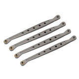 Maxbell Aluminum Alloy Lower Suspension Links Linkage for 1/10 Axial RC Car Titanium