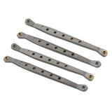Maxbell Aluminum Alloy Lower Suspension Links Linkage for 1/10 Axial RC Car Titanium