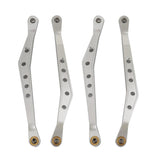 Maxbell Aluminum Alloy Upper Suspension Link Linkage for 1/10 Axial RC Car Sillver