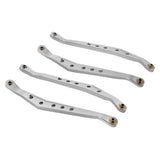 Maxbell Aluminum Alloy Upper Suspension Link Linkage for 1/10 Axial RC Car Sillver