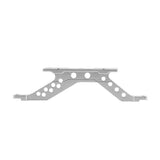 Maxbell 1/10 SCX10 RC Crawler Servo Mount Front Axle Reinforcement Mount Silver