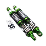 Maxbell 2 Pieces 92mm Shock Absorber for 1/10 RC Axial SCX10 Wraith D90 TRX4 Green
