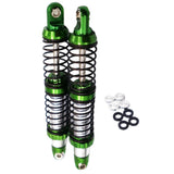 Maxbell 2 Pieces 92mm Shock Absorber for 1/10 RC Axial SCX10 Wraith D90 TRX4 Green