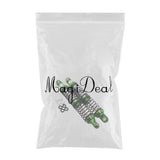 Maxbell 2 Pieces 92mm Shock Absorber for 1/10 RC Axial SCX10 Wraith D90 TRX4 Green