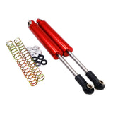 Maxbell 2pcs Alloy Shock Absorber for 1/10 RC AXIAL SCX10 Wraith TRX4 Red