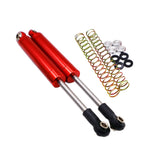 Maxbell 2pcs Alloy Shock Absorber for 1/10 RC AXIAL SCX10 Wraith TRX4 Red