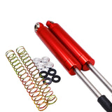 Maxbell 2pcs Alloy Shock Absorber for 1/10 RC AXIAL SCX10 Wraith TRX4 Red