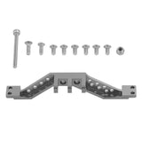 Maxbell For SCX10 RC Crawler Car Servo Mount Rear Axle Reinforcement Mount Titanium