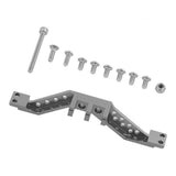 Maxbell For SCX10 RC Crawler Car Servo Mount Rear Axle Reinforcement Mount Titanium