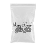 Maxbell 2 Pieces RC Car Metal Double Shock Absorber Pull Rod Seat for Axial RC Cars