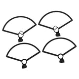 Maxbell 4pcs Propeller Protector Ring For DJI Mavic Drone Anti-collision Parts black