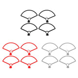 Maxbell 4pcs Propeller Protector Ring For DJI Mavic Drone Anti-collision Parts black