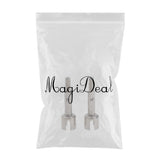 Maxbell 2 Pieces RC Car Metal Rear Wheel Shaft Cups for WLtoys 144001 RC Accessory