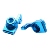 Maxbell 2PCS RC Car Rear Stub Axle Carriers for Wltoys 144001 1/14 RC Buggy Car Blue