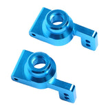 Maxbell 2PCS RC Car Rear Stub Axle Carriers for Wltoys 144001 1/14 RC Buggy Car Blue