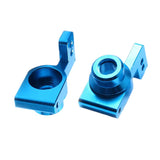 Maxbell 2PCS RC Car Rear Stub Axle Carriers for Wltoys 144001 1/14 RC Buggy Car Blue