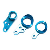 Maxbell RC Car Metal Steering Clutch & Rocker Arm Set for Wltoys 144001 RC Car Blue