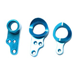 Maxbell RC Car Metal Steering Clutch & Rocker Arm Set for Wltoys 144001 RC Car Blue