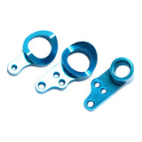 Maxbell RC Car Metal Steering Clutch & Rocker Arm Set for Wltoys 144001 RC Car Blue