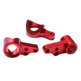 Maxbell RC Car Metal Steering Clutch & Rocker Arm Set for Wltoys 144001 RC Car Red