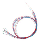 Maxbell 10Pcs LED Light Cool Blue Flashing Leds Cable for Sand Table Diorama