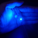 Maxbell 10Pcs LED Light Cool Blue Flashing Leds Cable for Sand Table Diorama
