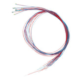 Maxbell 10Pcs LED Light Cool Clod White Flashing Leds Cable for Sand Table Diorama