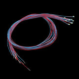 Maxbell 10Pcs LED Light Cool Clod White Flashing Leds Cable for Sand Table Diorama