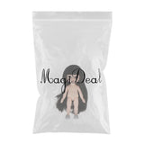 Maxbell 16cm BJD Doll Body DIY Parts White Skin 13 Joints Flexible Doll Toy Style 1