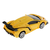 Maxbell Kids Toys Transformer RC Robot Toy Model Car Remote Control Car Gift Yellow