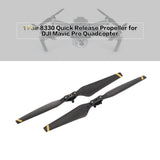 Maxbell 8330F Quick Release CW CCW Propeller Prop for DJI Mavic Pro RC Drone Black 2