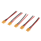 Maxbell XT60 Male Female Plug for RC Lipobattery 5pcs Female Connector with Wire