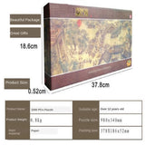 Maxbell 1000 Pieces Jigsaw Puzzles "Riverside Scene at Qingming Festival" 98x34cm