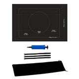 Maxbell Puzzle Roll Up Mat Felt Jigsaw Puzzle Storage Pad Blanket Black