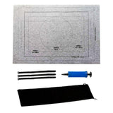 Maxbell Puzzle Roll Up Mat Felt Jigsaw Puzzle Storage Pad Blanket Gray