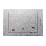 Maxbell Puzzle Roll Up Mat Felt Jigsaw Puzzle Storage Pad Blanket Gray
