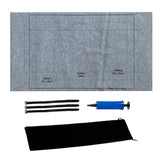 Maxbell Puzzle Roll Up Mat Felt Jigsaw Puzzle Storage Pad Blanket Gray 1500Pieces