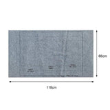 Maxbell Puzzle Roll Up Mat Felt Jigsaw Puzzle Storage Pad Blanket Gray 1500Pieces